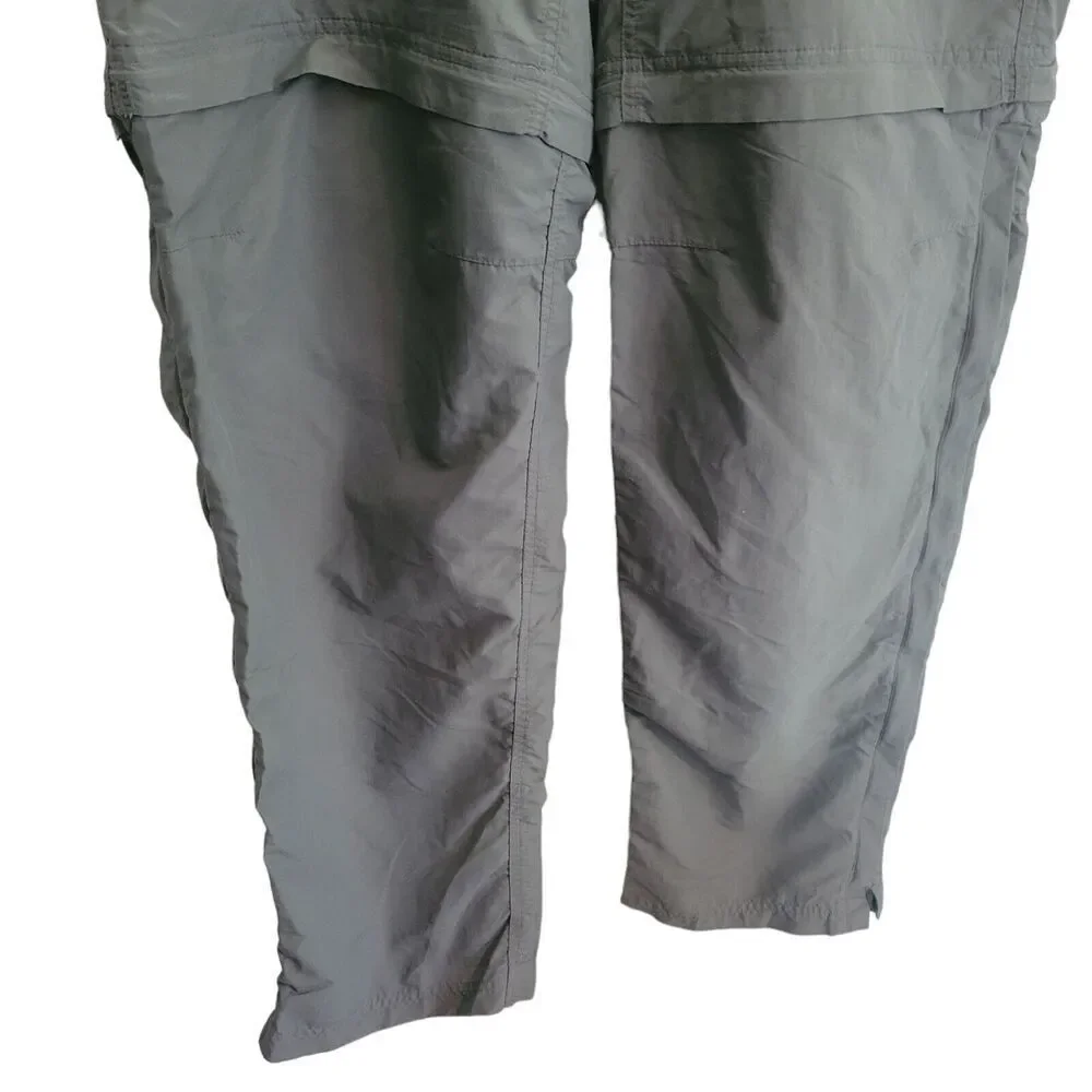 REI Men's Hiking Pants Size Large 36L Green Zip Off Convertible Outdoor Gorpcore